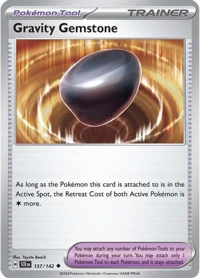 Gravity Gemstone SV07: Stellar Crown Pokemon card