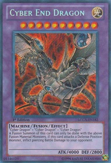 Cyber End Dragon Alternate Art Legendary Collection 2 Yu-Gi-Oh! card
