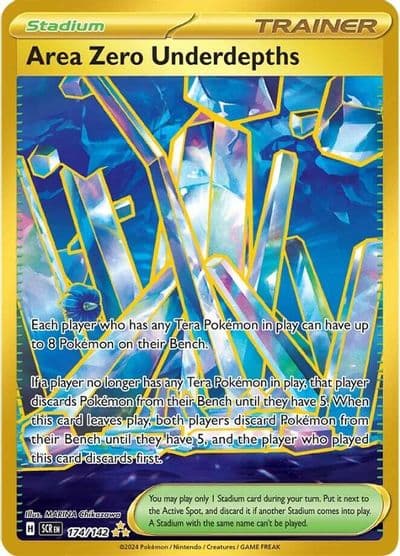 Area Zero Underdepths SV07: Stellar Crown Pokemon card