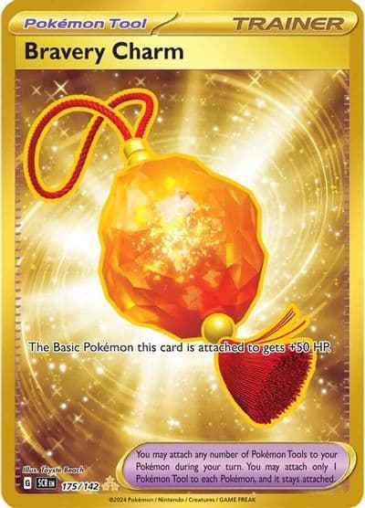 Bravery Charm SV07: Stellar Crown Pokemon card