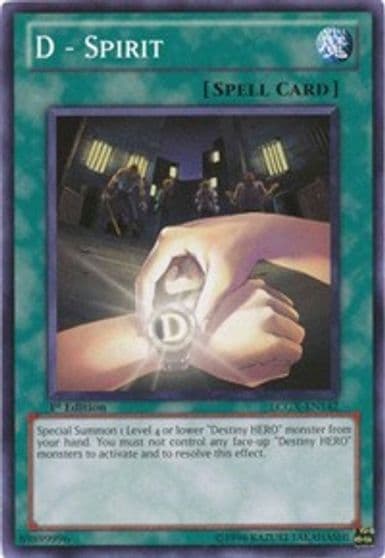 D Spirit Legendary Collection 2 Yu-Gi-Oh! card