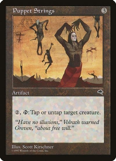 Puppet Strings Tempest Magic card