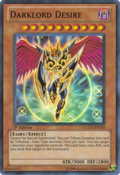 Darklord Desire Legendary Collection 2 Yu-Gi-Oh! card