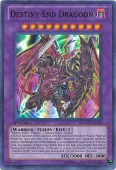 Destiny End Dragoon Legendary Collection 2 Yu-Gi-Oh! card