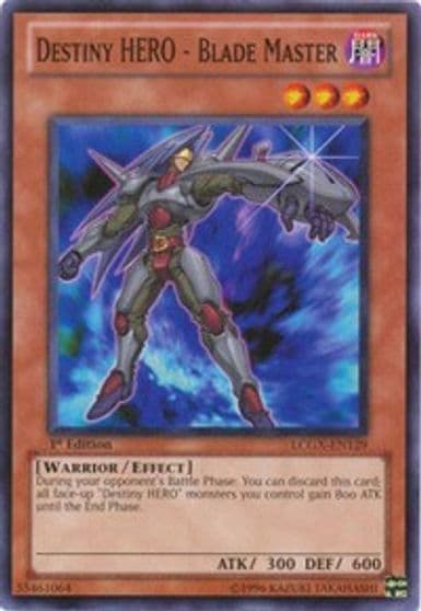 Destiny HERO Blade Master Legendary Collection 2 Yu-Gi-Oh! card