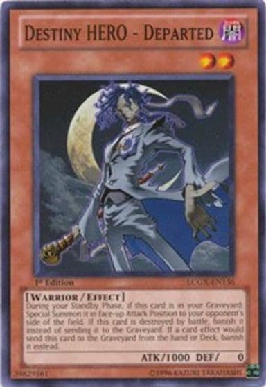 Destiny HERO Departed Legendary Collection 2 Yu-Gi-Oh! card