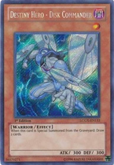 Destiny HERO Disk Commander Legendary Collection 2 Yu-Gi-Oh! card