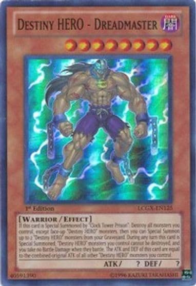 Destiny HERO Dreadmaster Legendary Collection 2 Yu-Gi-Oh! card