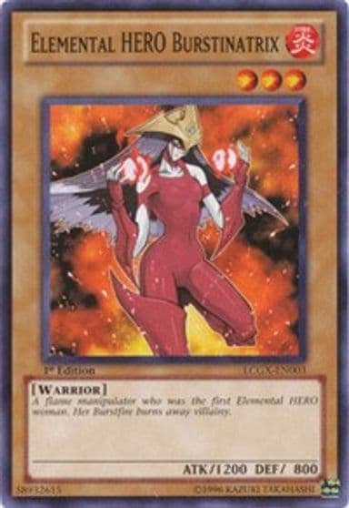 Elemental HERO Burstinatrix Legendary Collection 2 Yu-Gi-Oh! card