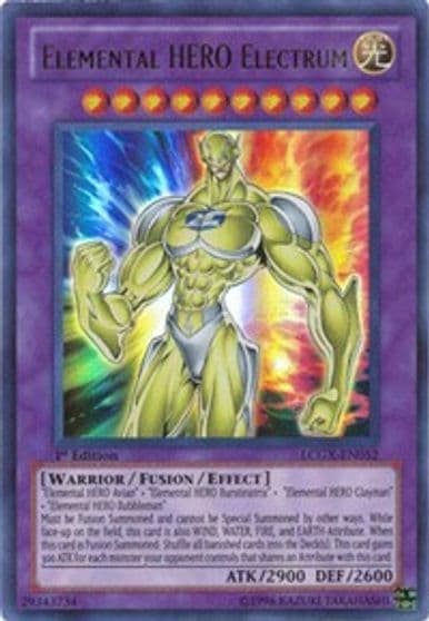 Elemental HERO Electrum Legendary Collection 2 Yu-Gi-Oh! card