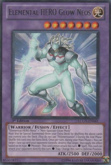 Elemental HERO Glow Neos Legendary Collection 2 Yu-Gi-Oh! card