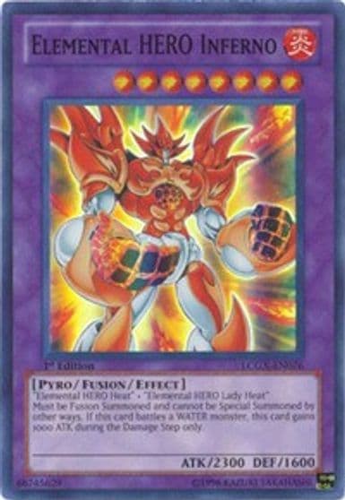 Elemental HERO Inferno Legendary Collection 2 Yu-Gi-Oh! card