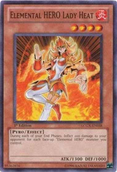 Elemental HERO Lady Heat Legendary Collection 2 Yu-Gi-Oh! card