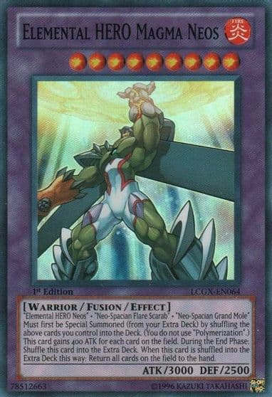 Elemental HERO Magma Neos Legendary Collection 2 Yu-Gi-Oh! card