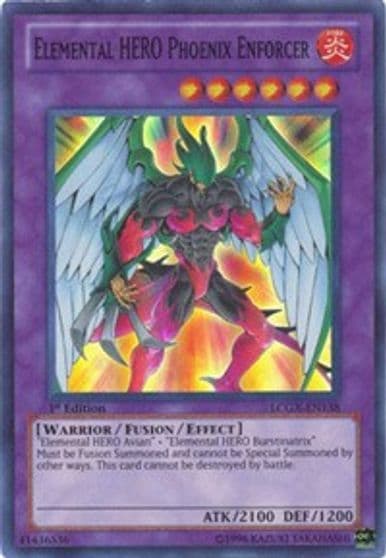Elemental HERO Phoenix Enforcer Legendary Collection 2 Yu-Gi-Oh! card