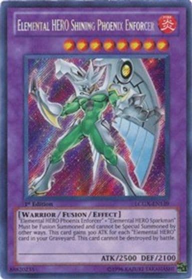 Elemental HERO Shining Phoenix Enforcer Legendary Collection 2 Yu-Gi-Oh! card