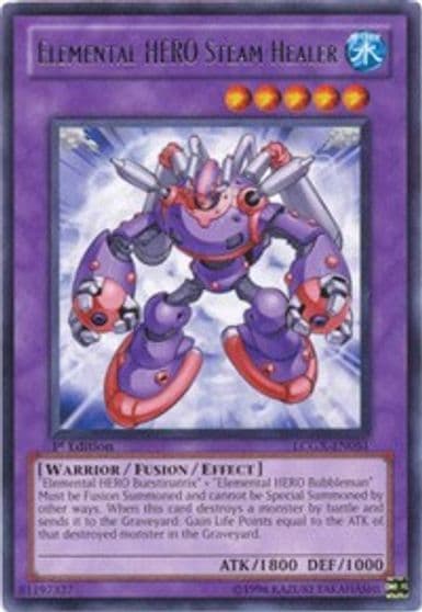 Elemental HERO Steam Healer Legendary Collection 2 Yu-Gi-Oh! card