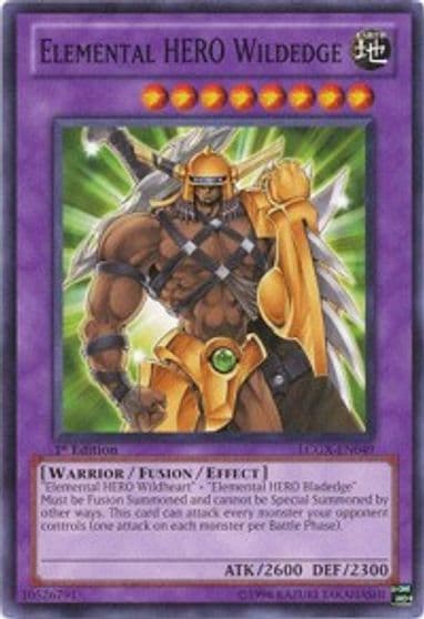 Elemental HERO Wildedge Legendary Collection 2 Yu-Gi-Oh! card