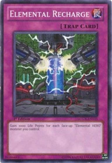 Elemental Recharge Legendary Collection 2 Yu-Gi-Oh! card