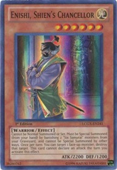 Enishi Shiens Chancellor Legendary Collection 2 Yu-Gi-Oh! card