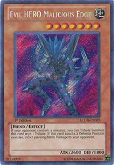 Evil HERO Malicious Edge Legendary Collection 2 Yu-Gi-Oh! card