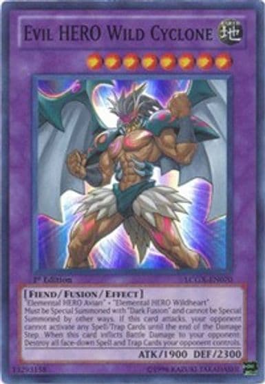 Evil HERO Wild Cyclone Legendary Collection 2 Yu-Gi-Oh! card