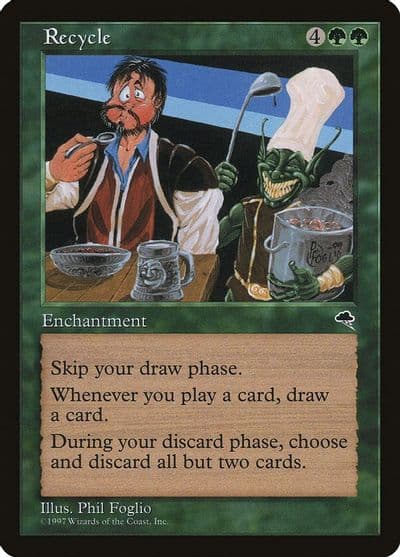 Recycle Tempest Magic card