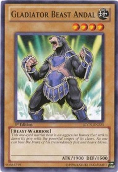 Gladiator Beast Andal Legendary Collection 2 Yu-Gi-Oh! card