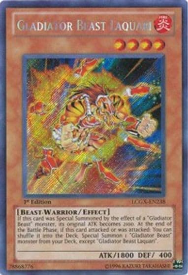 Gladiator Beast Laquari Legendary Collection 2 Yu-Gi-Oh! card