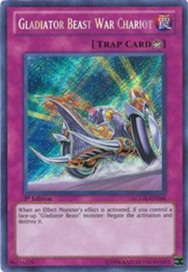 Gladiator Beast War Chariot Legendary Collection 2 Yu-Gi-Oh! card