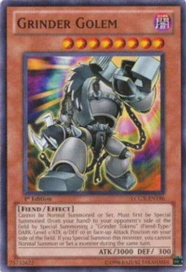 Grinder Golem Legendary Collection 2 Yu-Gi-Oh! card