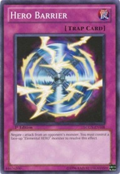 Hero Barrier Legendary Collection 2 Yu-Gi-Oh! card