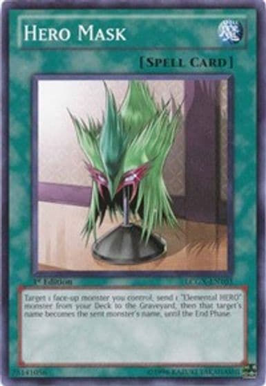 Hero Mask Legendary Collection 2 Yu-Gi-Oh! card