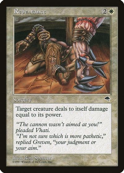 Repentance Tempest Magic card