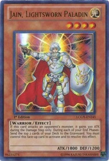 Jain Lightsworn Paladin Legendary Collection 2 Yu-Gi-Oh! card