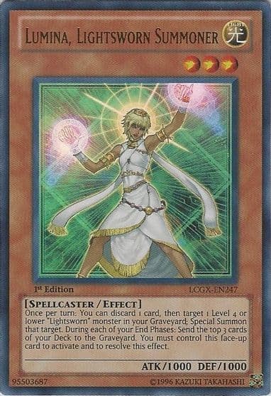 Lumina Lightsworn Summoner Legendary Collection 2 Yu-Gi-Oh! card