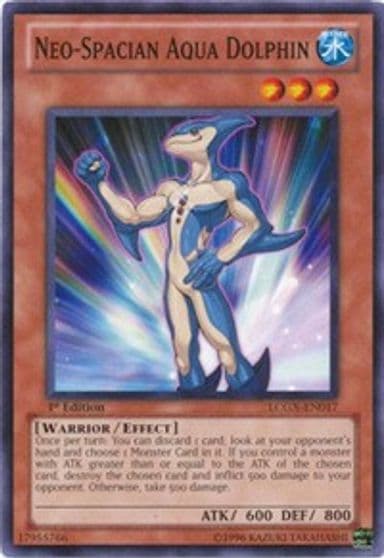 Neo Spacian Aqua Dolphin Legendary Collection 2 Yu-Gi-Oh! card