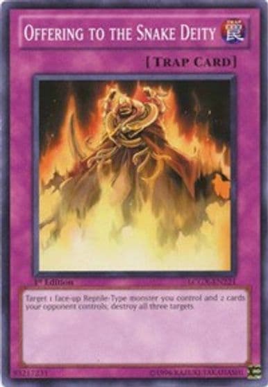 Offering to the Snake Deity Legendary Collection 2 Yu-Gi-Oh! card