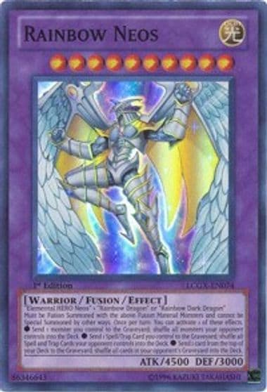Rainbow Neos Legendary Collection 2 Yu-Gi-Oh! card
