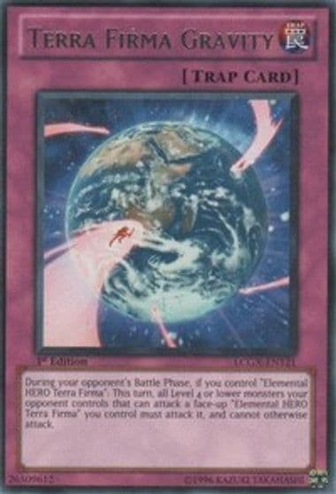 Terra Firma Gravity Legendary Collection 2 Yu-Gi-Oh! card