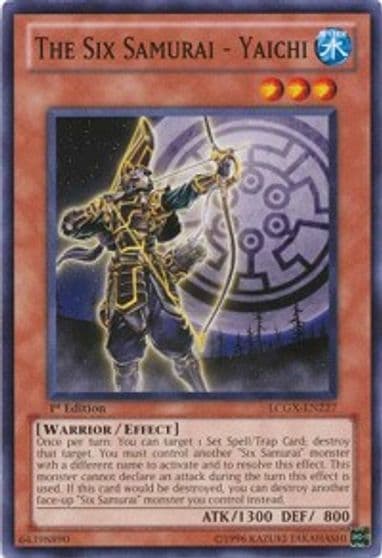 The Six Samurai Yaichi Legendary Collection 2 Yu-Gi-Oh! card