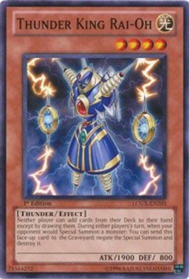 Thunder King Rai Oh Legendary Collection 2 Yu-Gi-Oh! card
