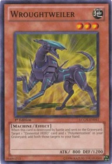 Wroughtweiler Legendary Collection 2 Yu-Gi-Oh! card