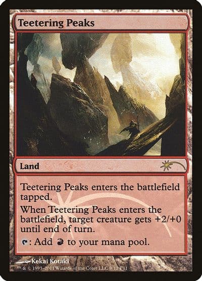 Teetering Peaks FNM Promos Magic card