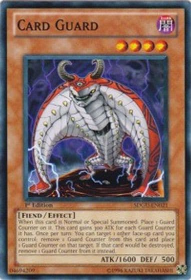 Card Guard Structure Deck: Gates of the Underworld Yu-Gi-Oh! card