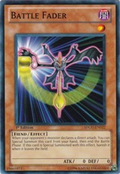 Battle Fader Structure Deck: Gates of the Underworld Yu-Gi-Oh! card