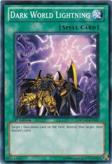 Dark World Lightning Structure Deck: Gates of the Underworld Yu-Gi-Oh! card