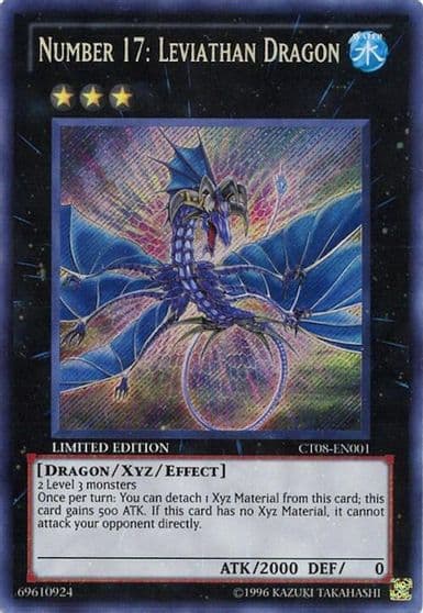 Number 17 Leviathan Dragon 2011 Collectors Tins Yu-Gi-Oh! card