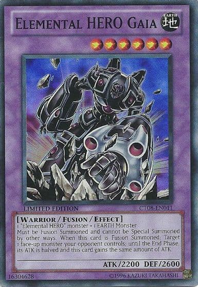 Elemental HERO Gaia 2011 Collectors Tins Yu-Gi-Oh! card
