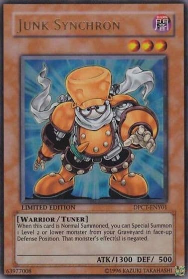 Junk Synchron 2010 Duelist Pack Collection Tin Yu-Gi-Oh! card